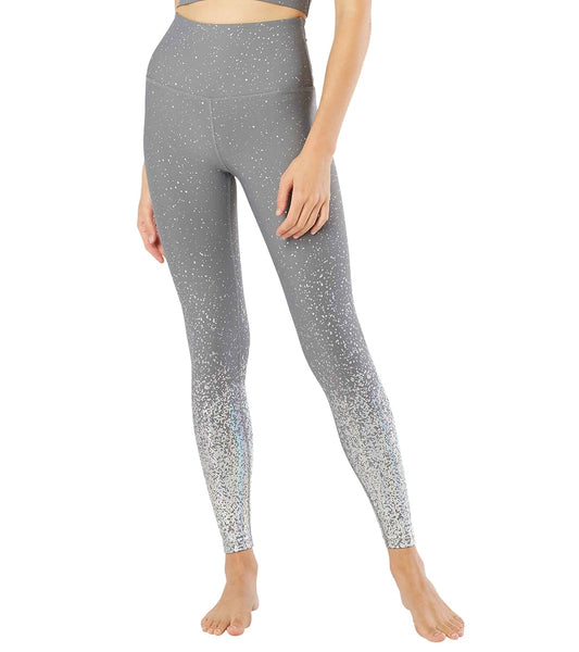 Beyond Yoga Black Ombre hotsell Alloy Rainbow Iridescent Metallic Speckle Legging SIZE S