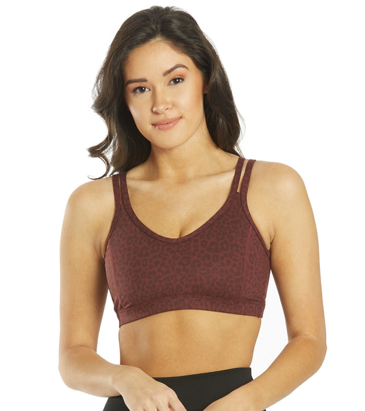 Everyday Yoga Radiant Tribe Strappy Back Sports Bra at YogaOutlet.com –