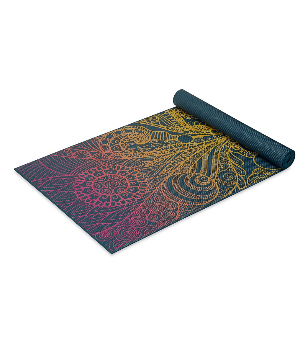 Gaiam Studio Select Dry-Grip Yoga Mat, 5mm, PVC, Non-Slip