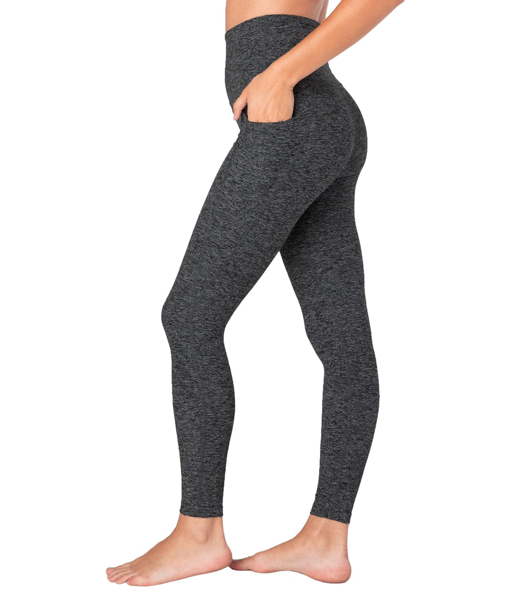 Beyond Yoga Women's Size XL Purple Spacedye High Waisted Leggings W/Pockets