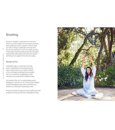 Workman Publishing Whole Beauty: Meditation & Mindfulness: Rituals and Exercises for Everyday Self-Care