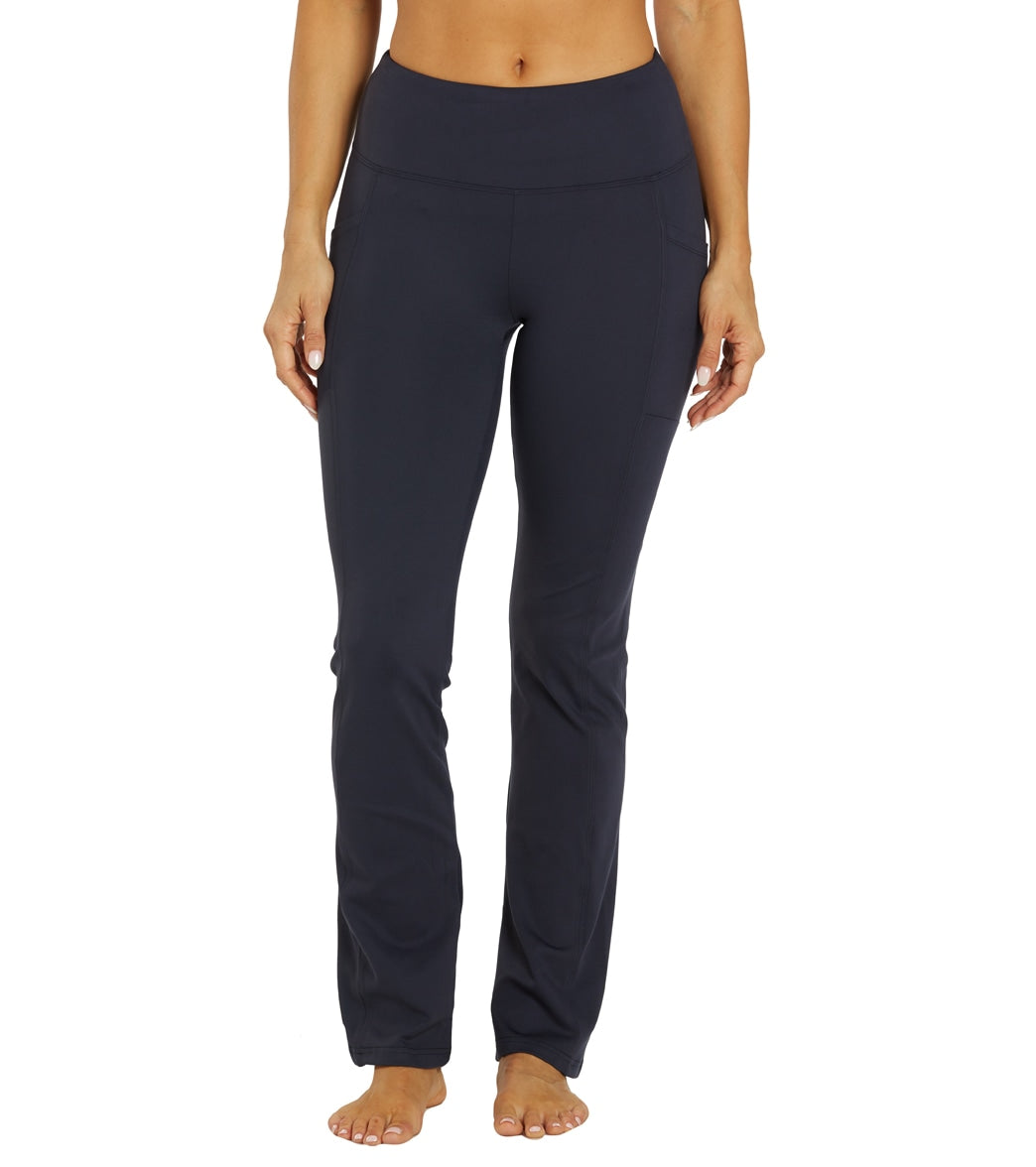 Balance Collection Karma Flare Leggings in Blue
