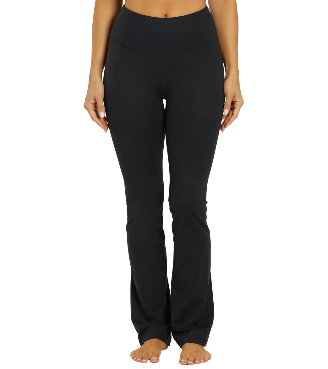 Pockets For Women - Sweaty Betty Super Soft Flare Yoga Trousers, Grey,  Women's