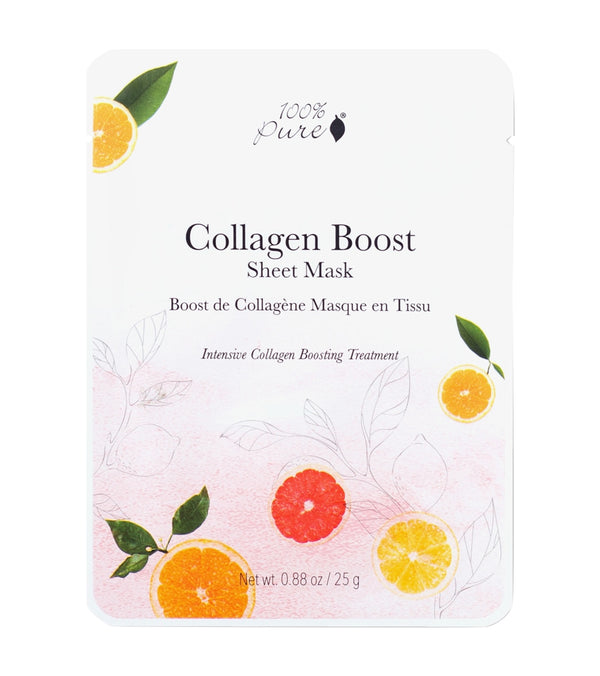 100% Pure Collagen Boost Sheet Mask