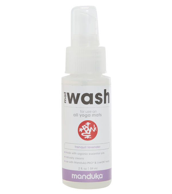 Manduka Yoga Mat Cleaner 2oz. Travel Spray - Tranquil Lavender