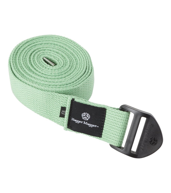 Hugger Mugger 10' Cotton Cinch Yoga Strap - Light Green