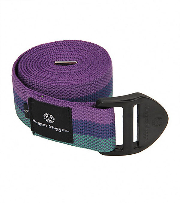 Hugger Mugger 6' Cotton Cinch Yoga Strap - Multi Stripe