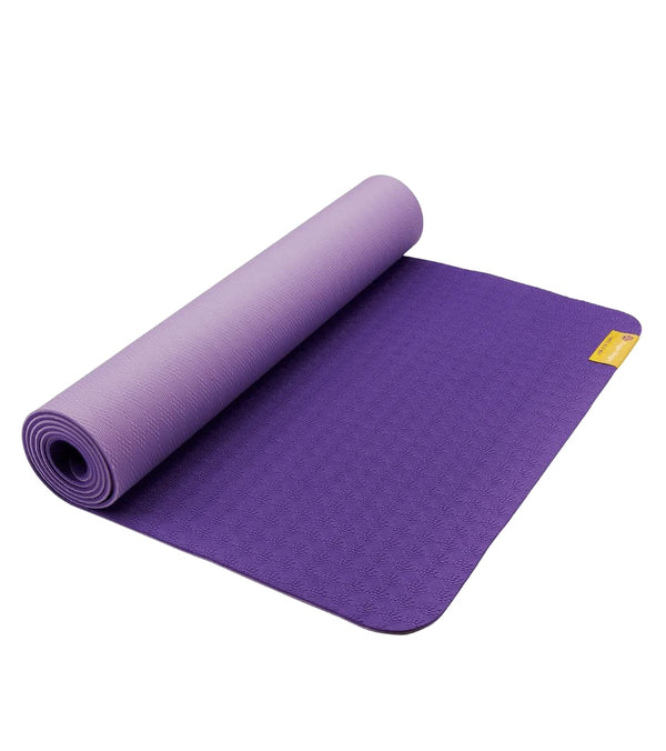 Hugger Mugger Earth Elements Eco Yoga Mat  72" 5mm - Purple Mist