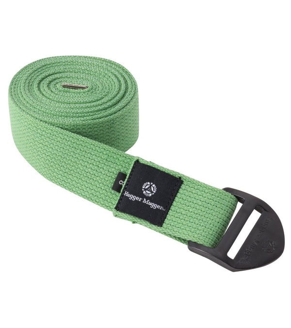 Hugger Mugger 8' Cotton Cinch Yoga Strap - Light Green