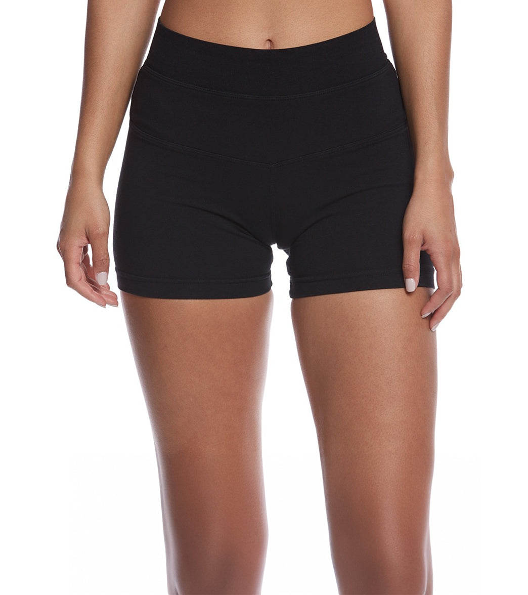 Girls Black hard tail shorts Size deals large