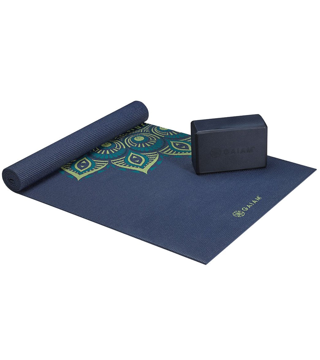 BRAND NEW Gaiam Yoga Mat & orders Meditation Kit