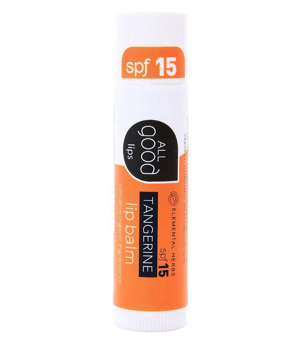 All Good SPF 15 Tangerine Lip Balm - Tangerine - 4.25g