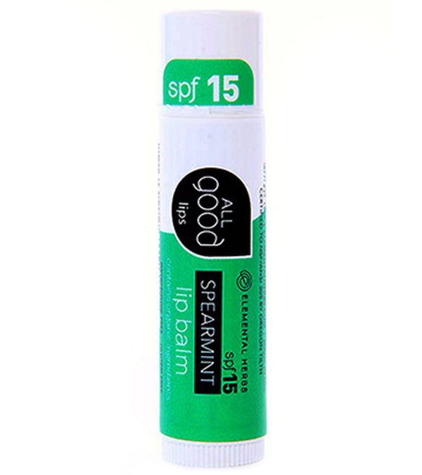 All Good SPF 15 Spearmint Lip Balm - Spearmint - 4.25g