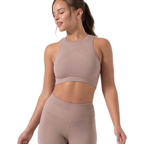 NUX One By One Seamless Yoga Crop Top at EverydayYoga Free Shipping