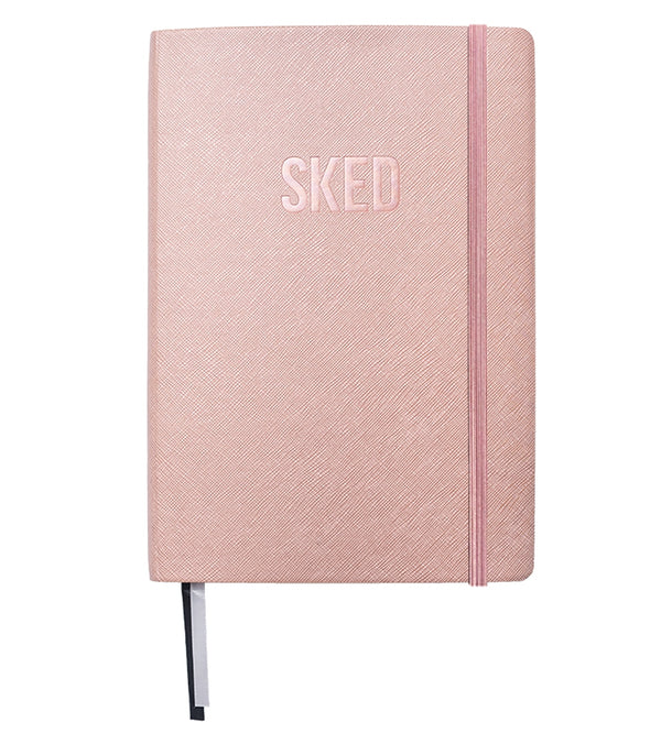 Sked Planner Small Rose Gold Planner - Rose Gold