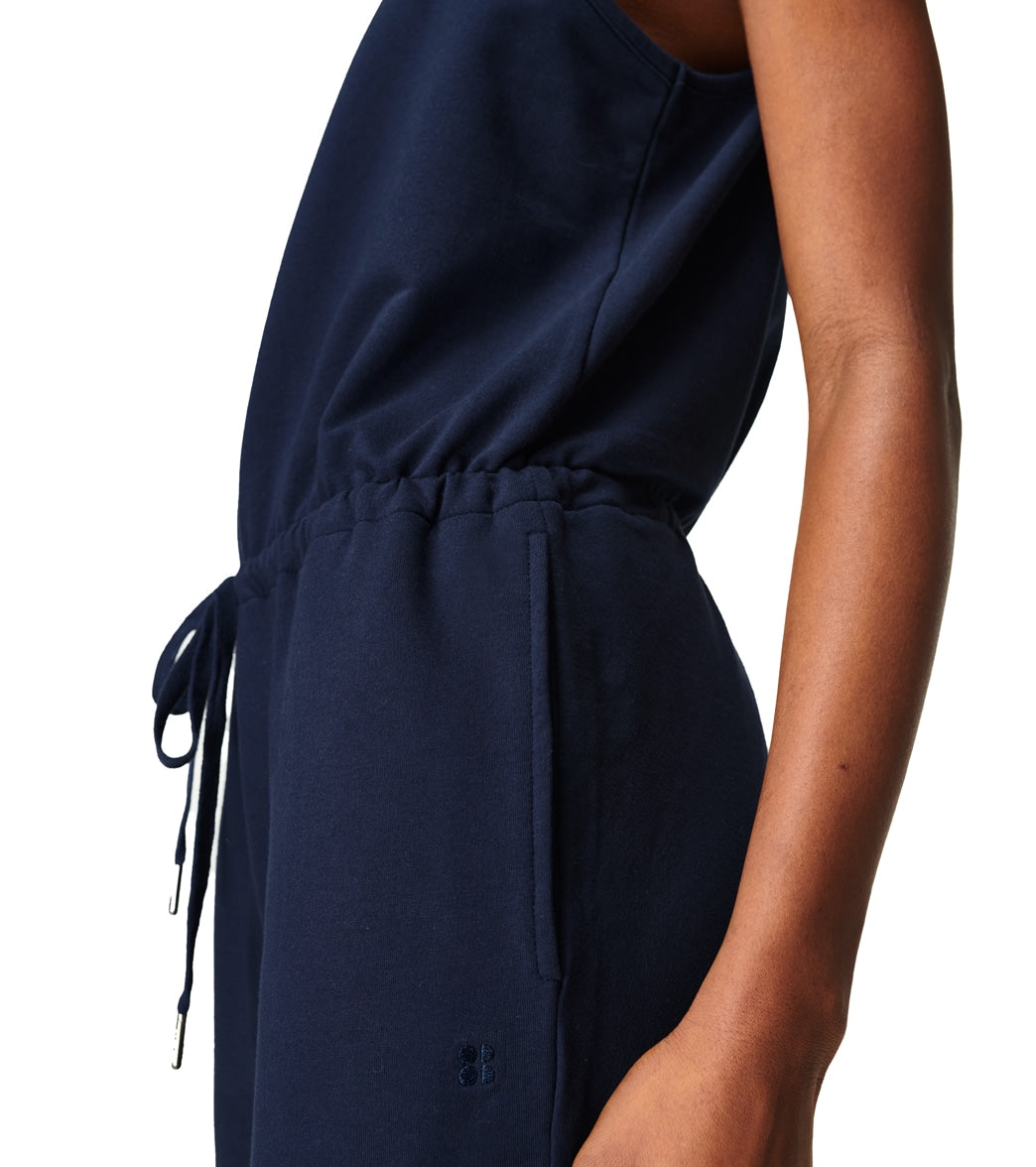 NWT Sweaty Betty Navy selling Kaya Jumpsuit Sz XS