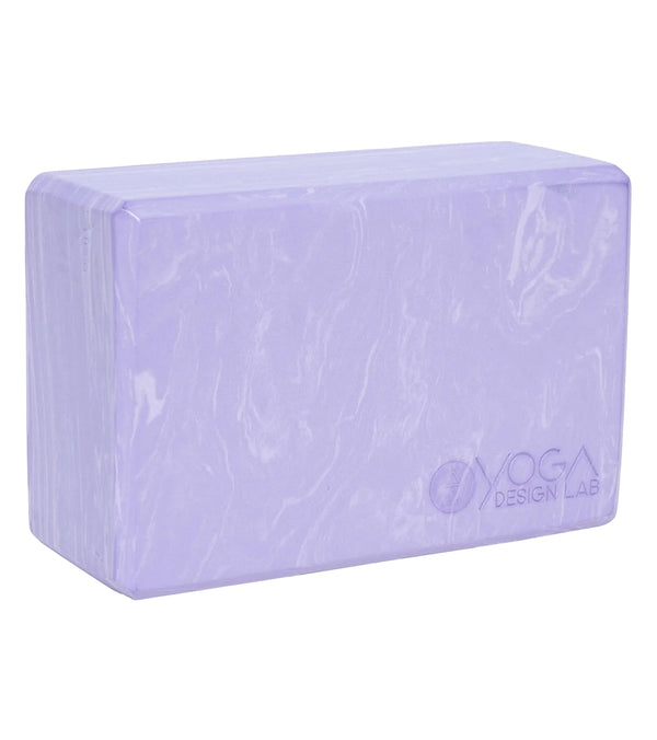 Yoga Design Lab Recycled Foam Yoga Block - Lavender