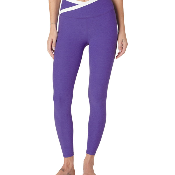 Beyond Yoga outlets Two Pairs Bundle Grey Spacedye and Lavender Leggings