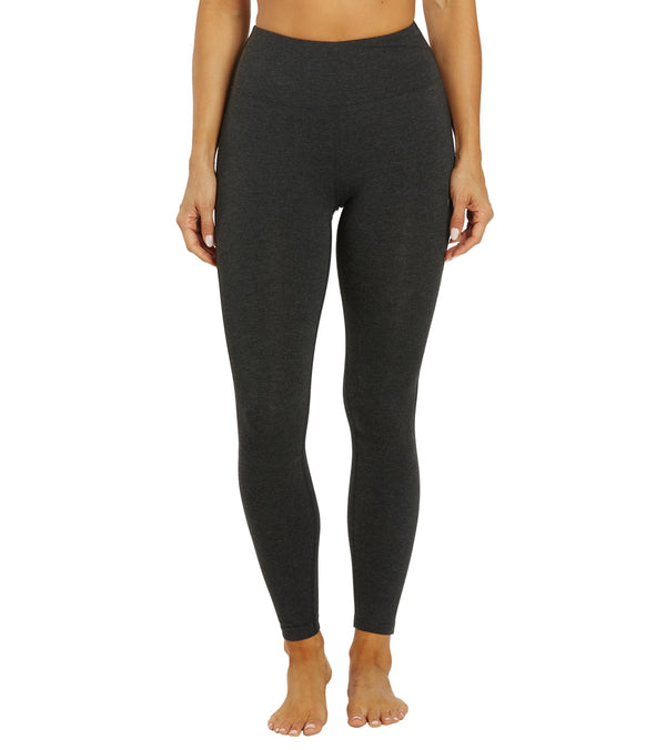 Marika Olivia High Rise Tummy Control Legging - Heather Charcoal - L