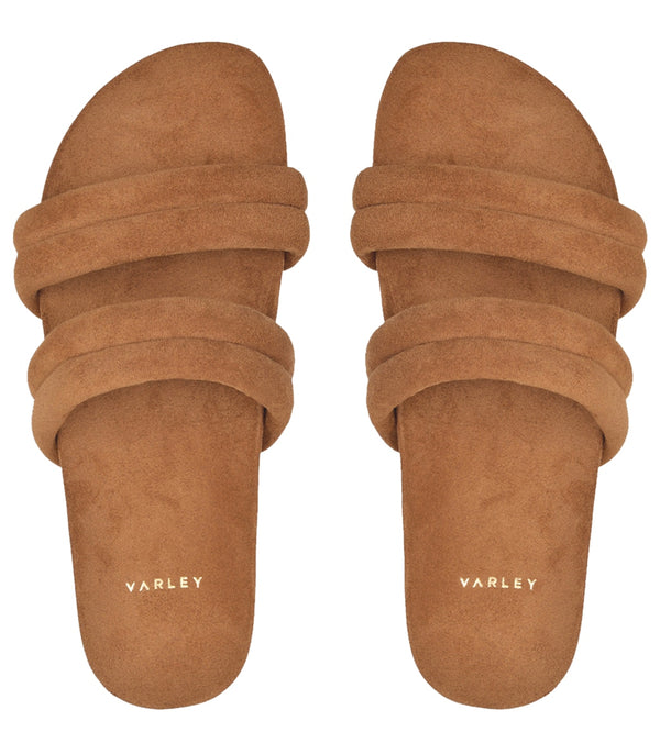 Varley Giles Quilted Slides 2.0 - Chanterelle - 38