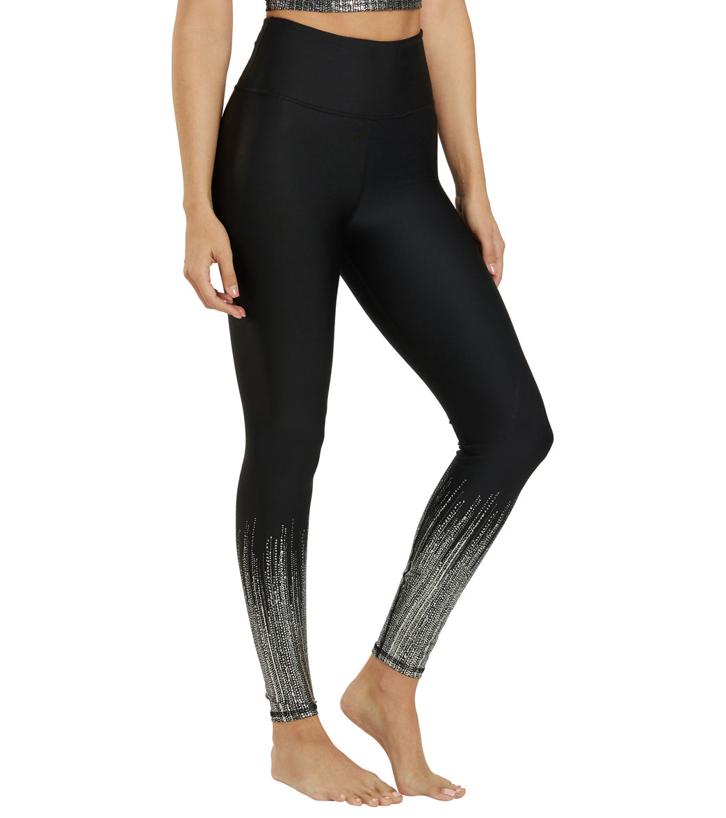 Ready To Ship! - Aerial Ombre - top Midnight Ocean Yoga Leggings - MEDIUM