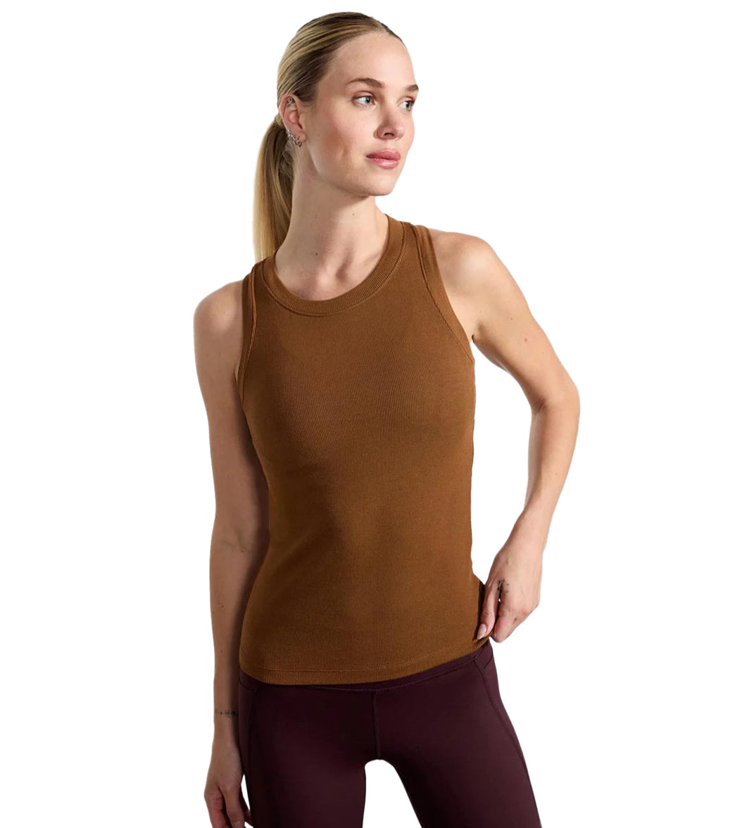 MPG Sport Composure Ribbed Tank Top at EverydayYoga