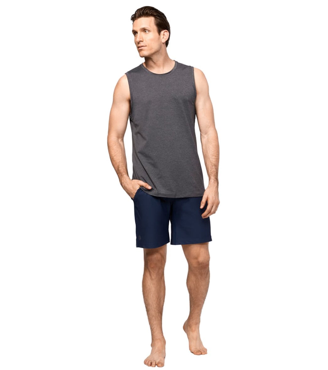 Manduka Men s Performance Mesh Yoga Shorts at EverydayYoga Free Shipping