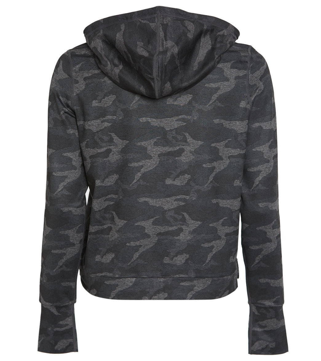 Vuori Halo Essential Hoodie Heather Grey newest Camo, Small