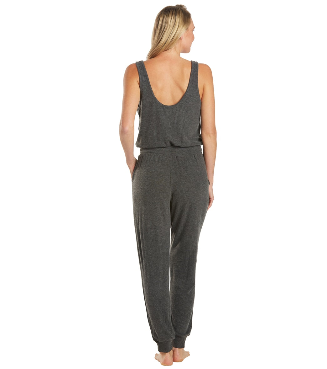 Spiritual Gangster Jumpsuit in Heather 2024 Vintage Black