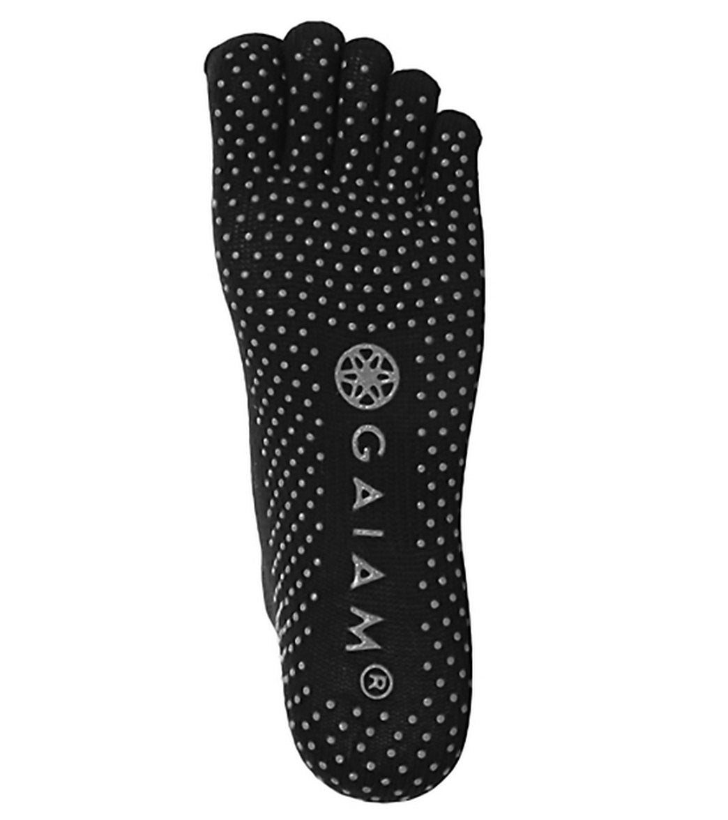 Gaiam Gaiam Grey Grippy Yoga Socks – accessories – shop at