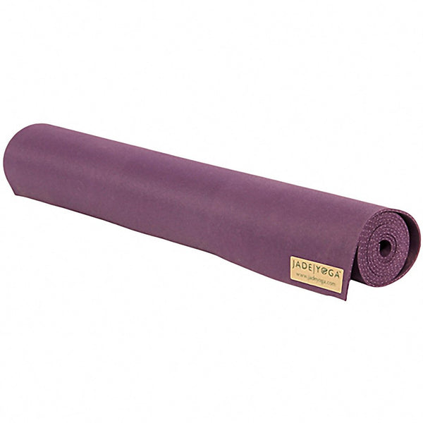 Jade Yoga Long Natural Rubber Yoga Mat 74 8mm at