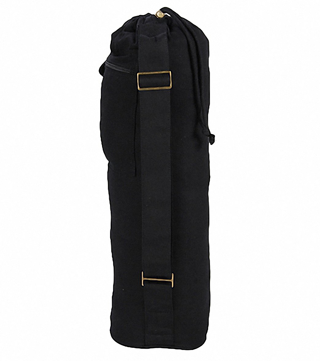 Gaiam Maxwell Yoga Mat Bag Black New w/Tags 25 Long, 9 Wide 6 Small  Pockets
