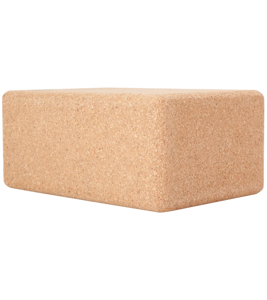Manduka Cork Yoga Block - 4 inch