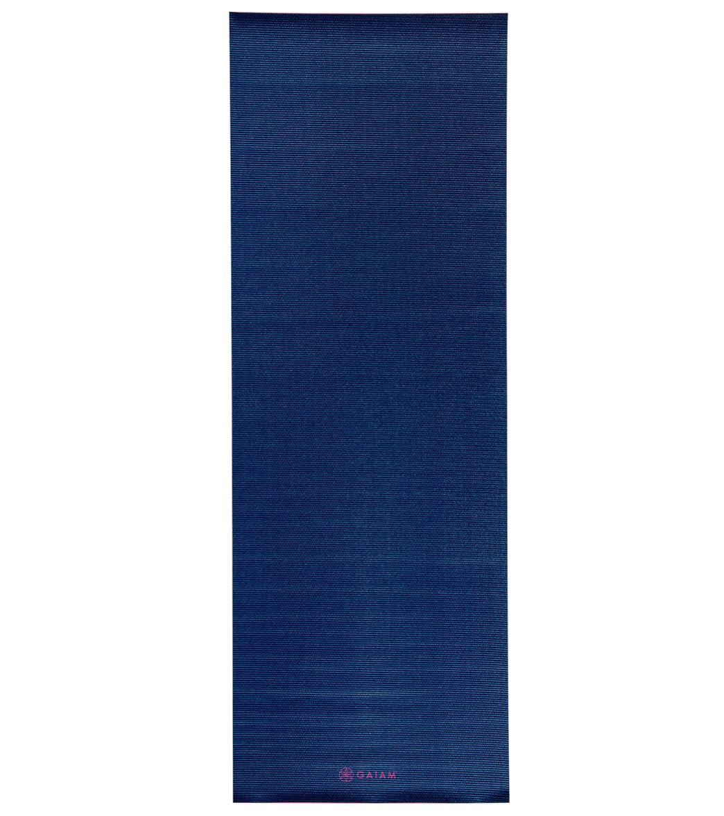 Gaiam - 2-Colour Reversible Yoga Mat - Citron Meadow 3mm - Save-On