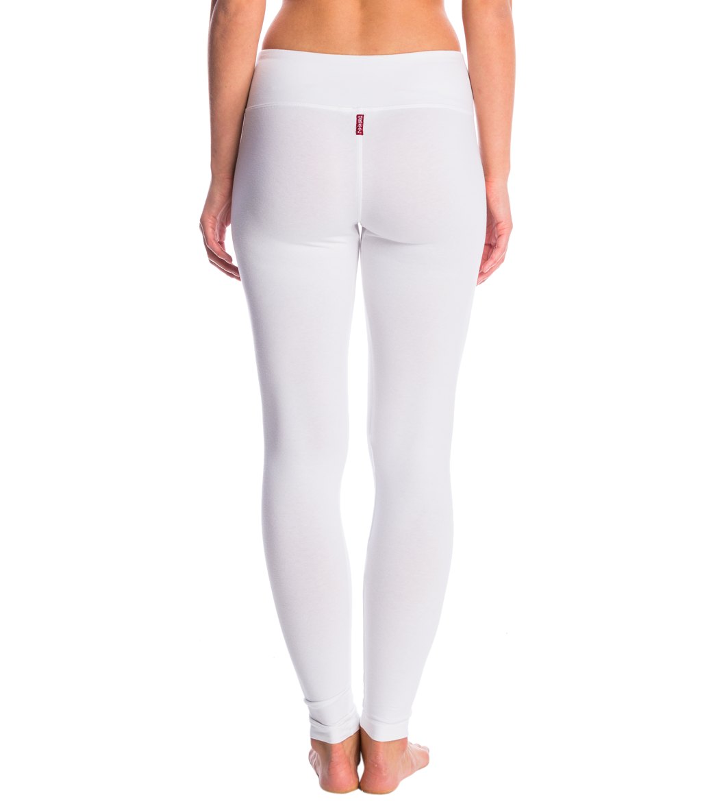Hard Tail High Rise Ankle Leggings in Cotton Spandex