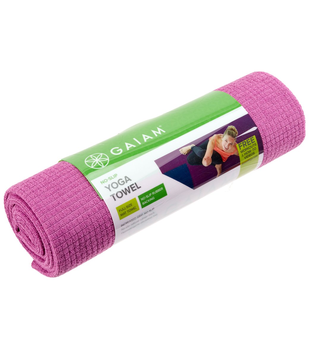 This Gaiam Yoga Mat Keeps My Feet from Slipping