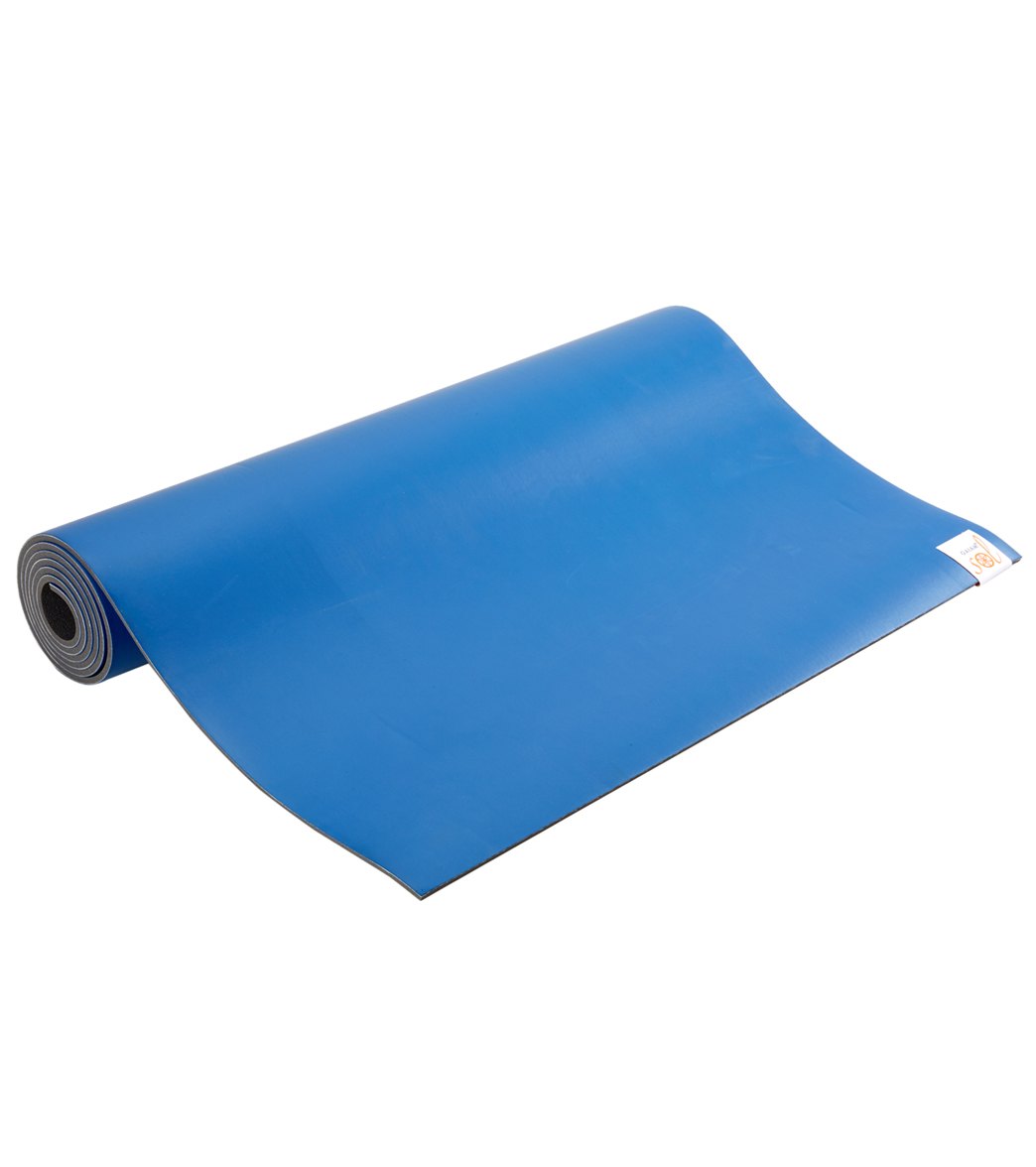 TRUE BLUE Thick Yoga Sticky Mat, 4mm (thick)
