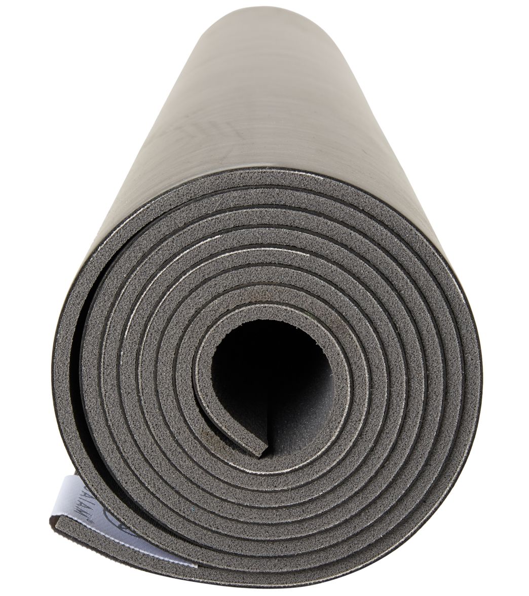 Sol Dry-Grip Yoga Mat, Black, 5mm (Longer/Wider),10 long and 2