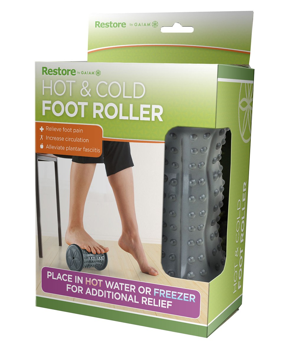 Gaiam Restore Hot & Cold Foot Roller at