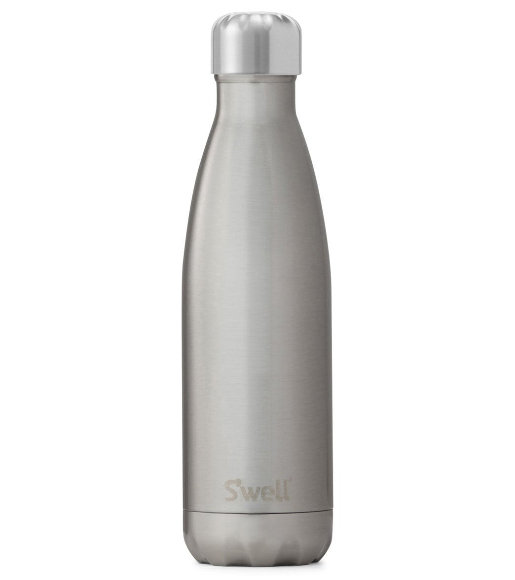 S'well Water Bottle Insulated Stainless Steel White Marble 17oz