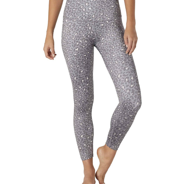 Lux High Waisted Midi Legging in Meadow Sage Smoke