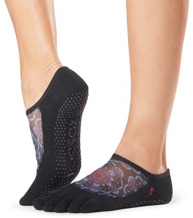 Toesox Luna Full-Toe Yoga Grip Socks at