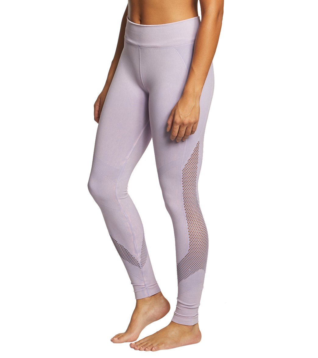 NUX Network Mneral Wash Seamless Yoga Leggings at  - Free  Shipping