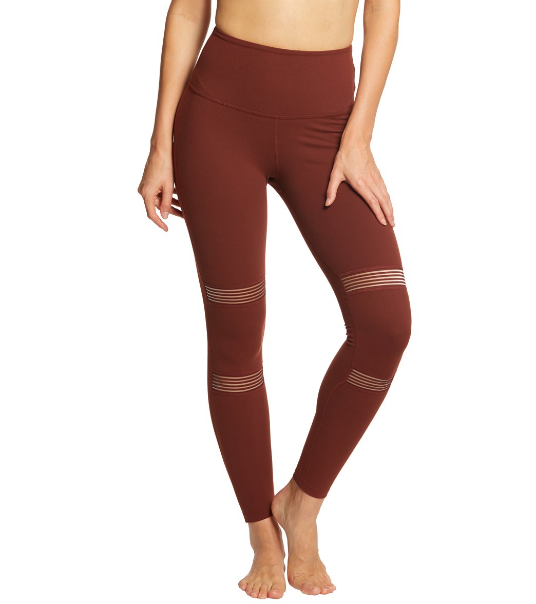 Mirage Tight - Sporty Leggings - Black Mesh Leggings