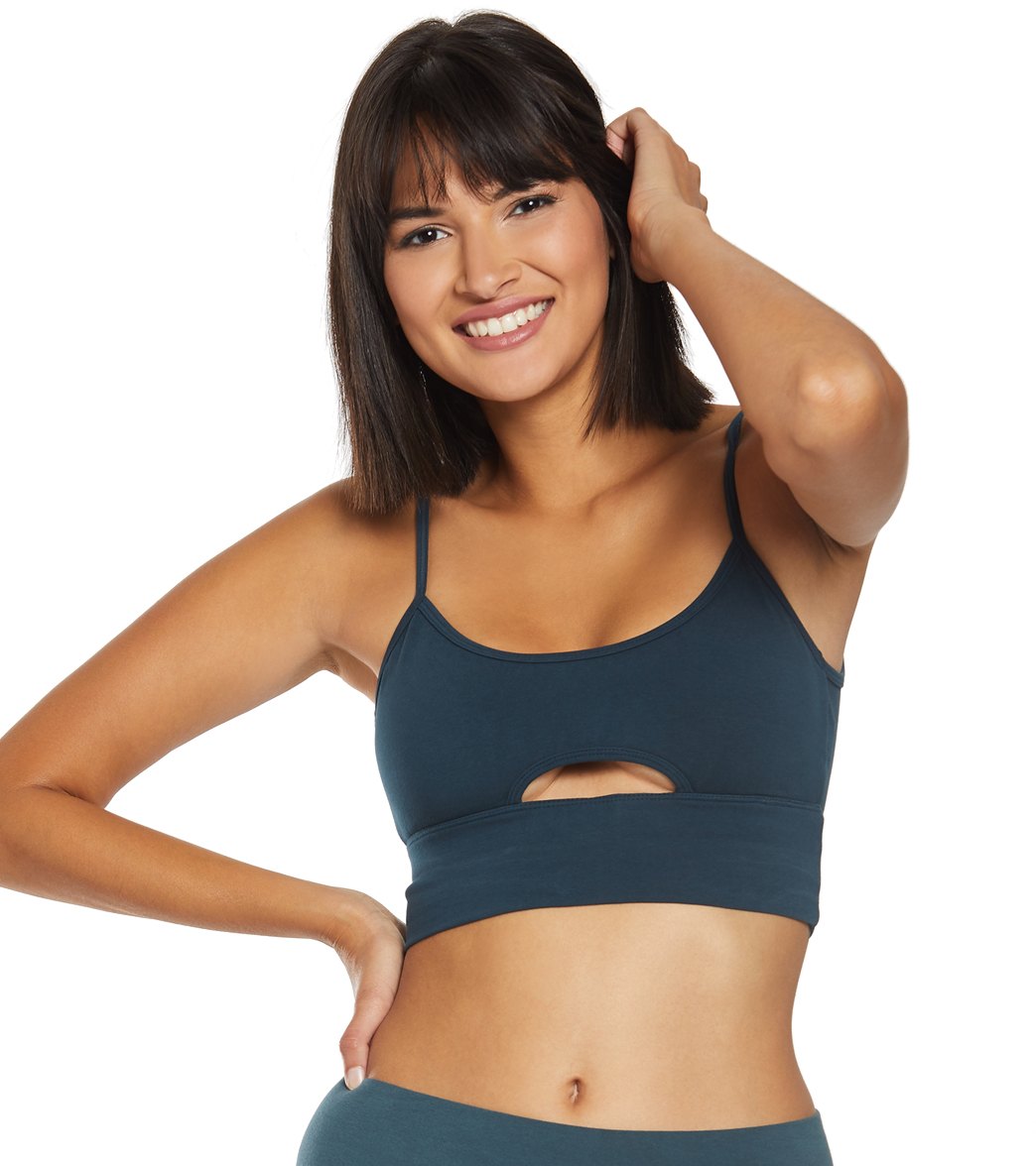 Women's Sports Bra with Cut Out Detail on Back (S-XL)(4 Colors)