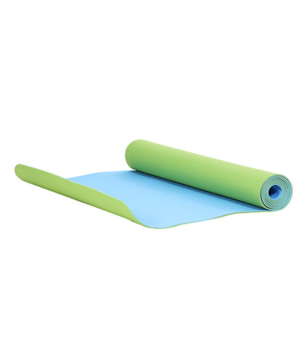 Gaiam - 2-Colour Reversible Yoga Mat - Citron Meadow 3mm - Save-On