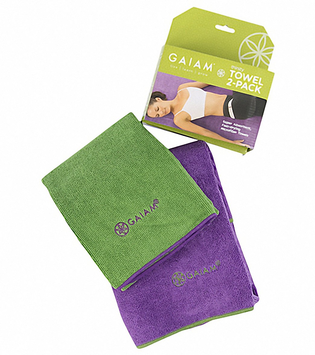 Gaiam Yoga Hand Towel, 20 x 30-in