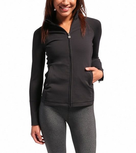 Zobha Essential Zip Jacket at YogaOutlet.com – EverydayYoga.com