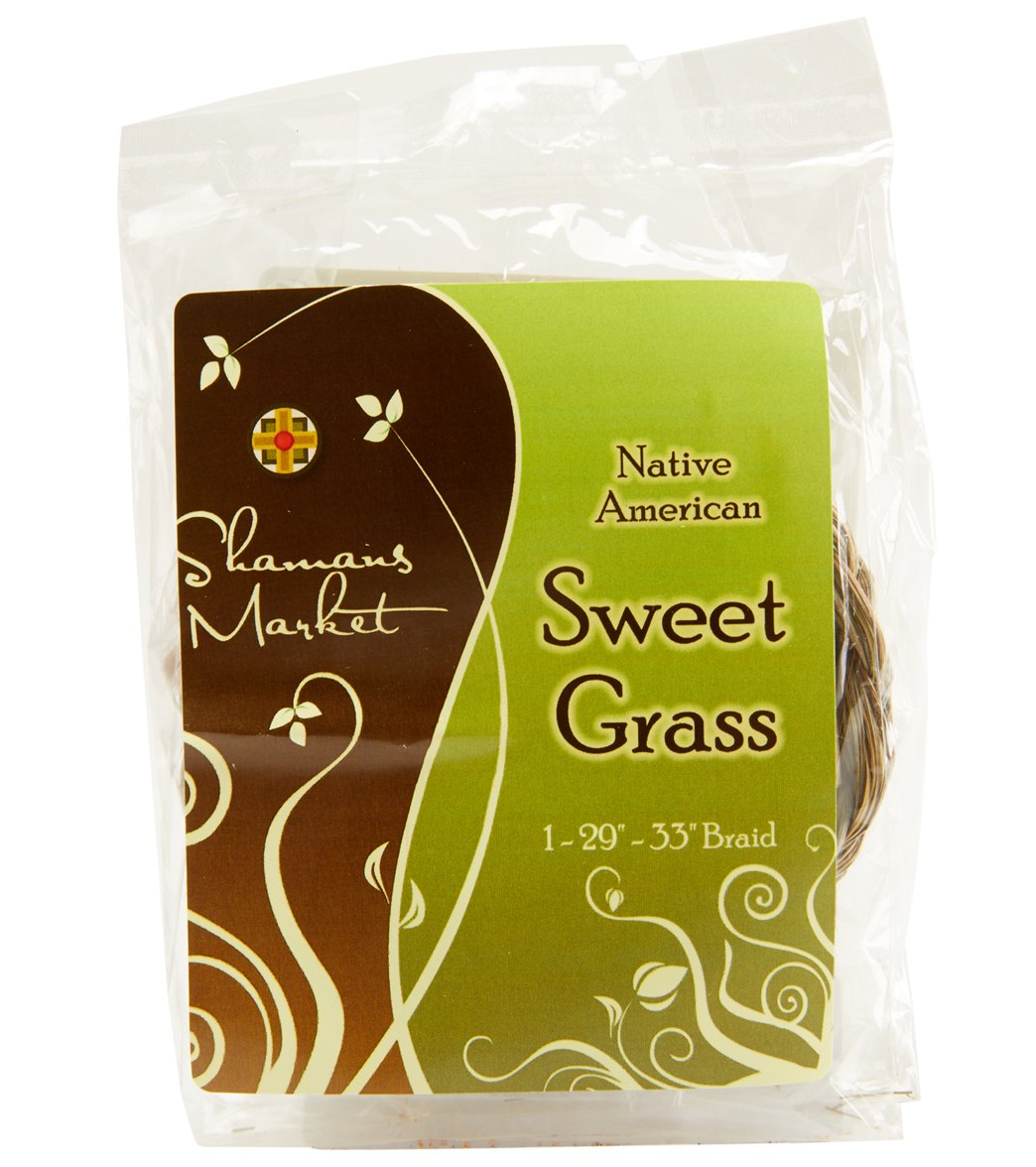 Braided Sweetgrass Bundles - Vanilla Grass 18 Inches