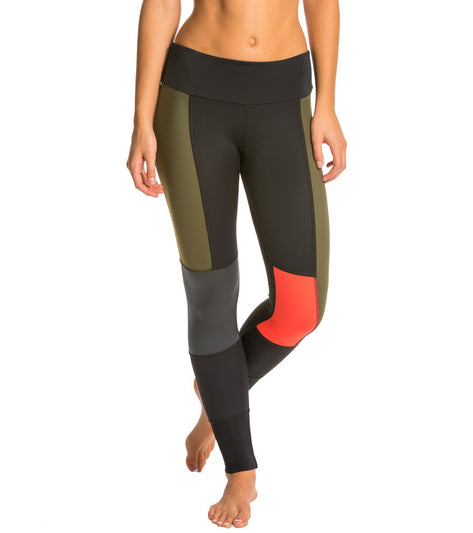 Billabong Sea Legs 1mm Neoprene Leggings 2019 - Olive